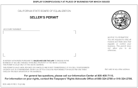 Sellers Permit vs. Resale Certificate ...